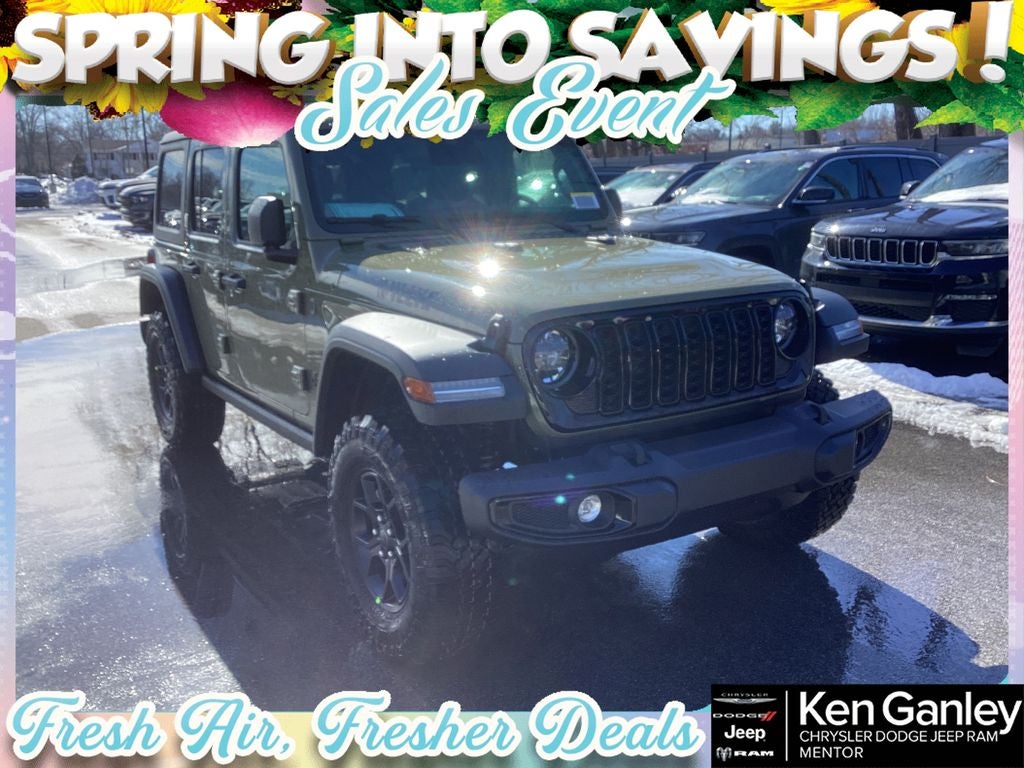 2026 Jeep Wrangler WRANGLER 4-DOOR WILLYS