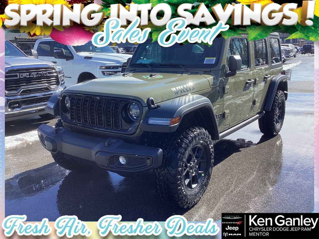 2026 Jeep Wrangler WRANGLER 4-DOOR WILLYS