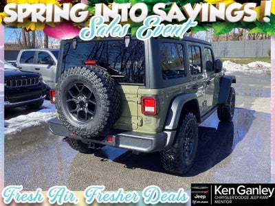 2026 Jeep Wrangler WRANGLER 4-DOOR WILLYS