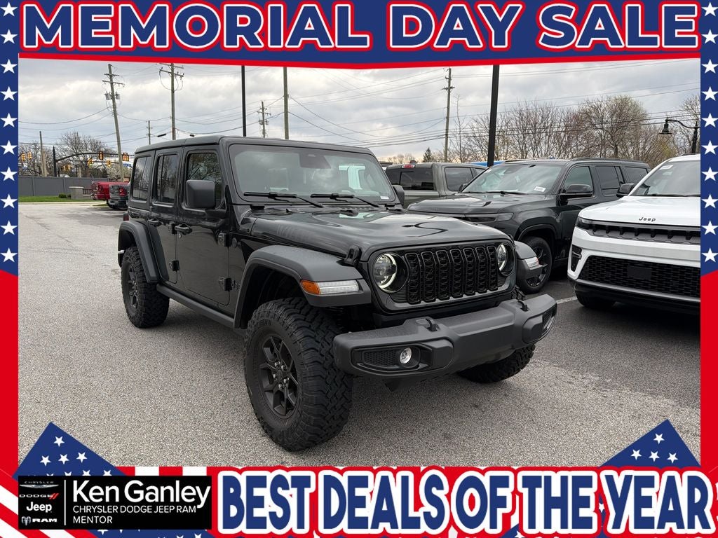 2026 Jeep Wrangler WRANGLER 4-DOOR WILLYS