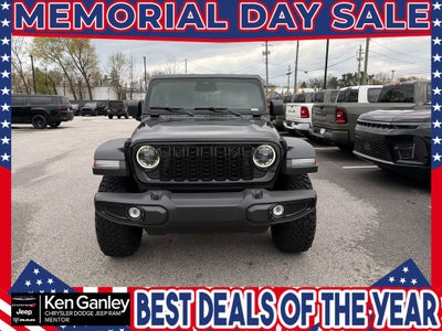 2026 Jeep Wrangler WRANGLER 4-DOOR WILLYS
