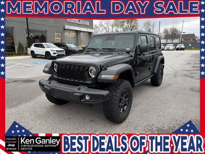 2026 Jeep Wrangler WRANGLER 4-DOOR WILLYS
