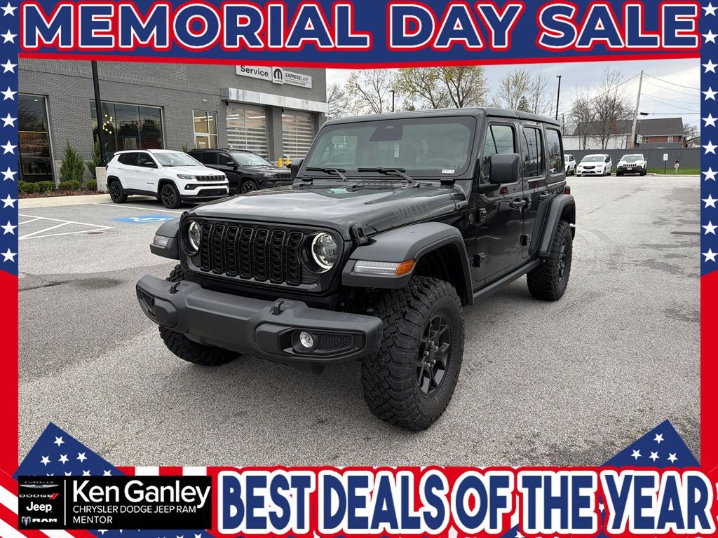 2026 Jeep Wrangler WRANGLER 4-DOOR WILLYS