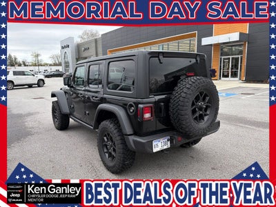2026 Jeep Wrangler WRANGLER 4-DOOR WILLYS