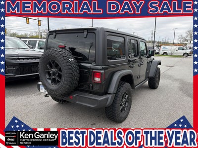 2026 Jeep Wrangler WRANGLER 4-DOOR WILLYS