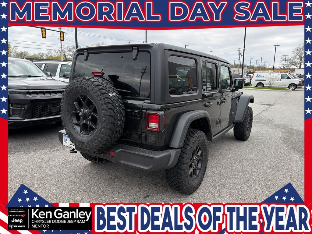 2026 Jeep Wrangler WRANGLER 4-DOOR WILLYS
