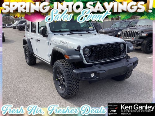 2026 Jeep Wrangler WRANGLER 4-DOOR WILLYS