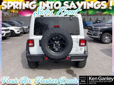 2026 Jeep Wrangler WRANGLER 4-DOOR WILLYS