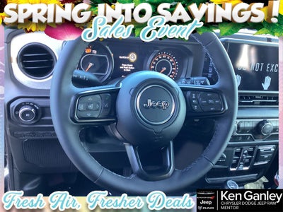 2026 Jeep Wrangler WRANGLER 4-DOOR SPORT S