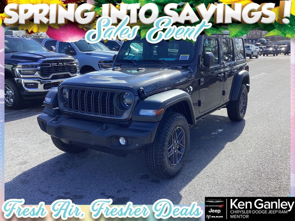 2026 Jeep Wrangler WRANGLER 4-DOOR SPORT S