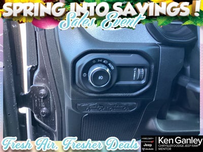 2026 Jeep Wrangler WRANGLER 4-DOOR SPORT S