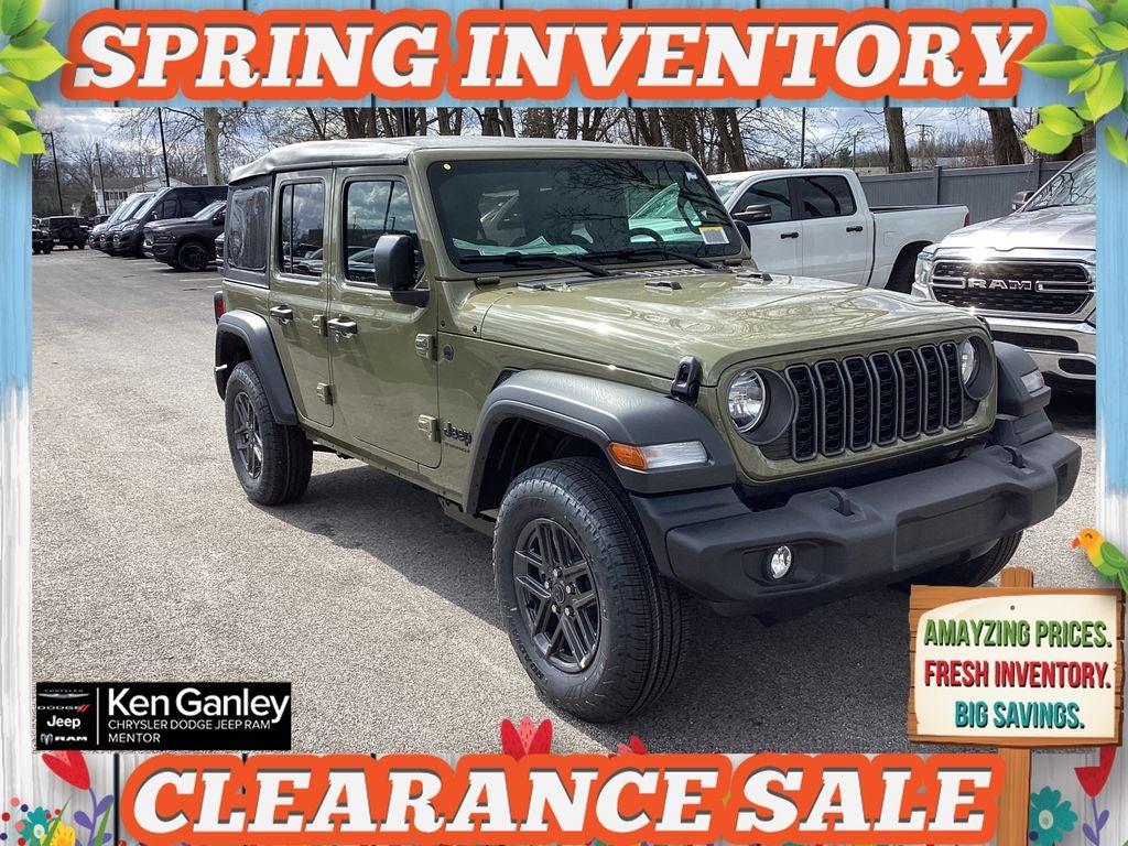 2026 Jeep Wrangler WRANGLER 4-DOOR SPORT
