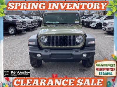 2026 Jeep Wrangler WRANGLER 4-DOOR SPORT