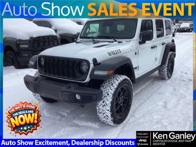 2026 Jeep Wrangler WRANGLER 4-DOOR WILLYS