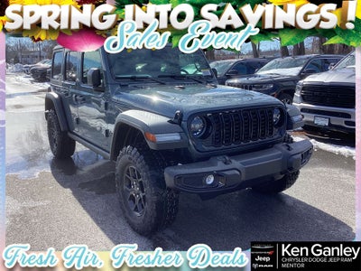 2026 Jeep Wrangler WRANGLER 4-DOOR WILLYS