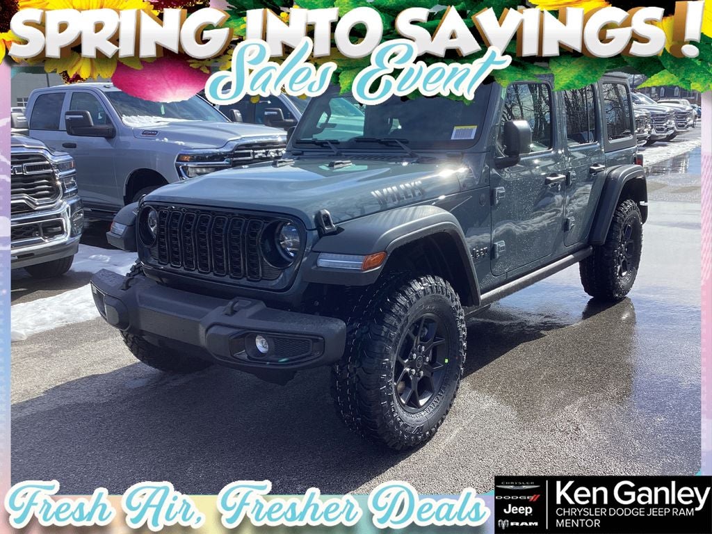 2026 Jeep Wrangler WRANGLER 4-DOOR WILLYS