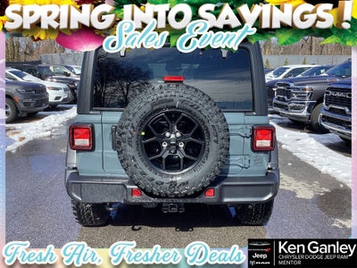 2026 Jeep Wrangler WRANGLER 4-DOOR WILLYS