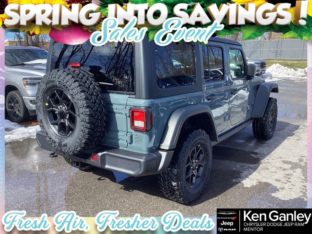 2026 Jeep Wrangler WRANGLER 4-DOOR WILLYS