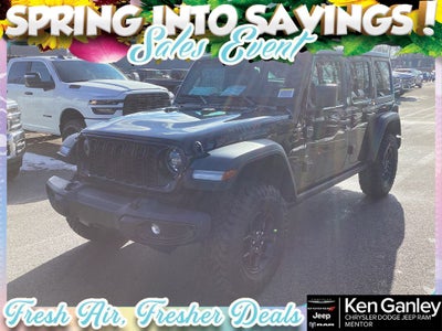 2026 Jeep Wrangler WRANGLER 4-DOOR WILLYS