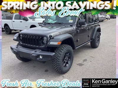 2026 Jeep Wrangler WRANGLER 4-DOOR WILLYS