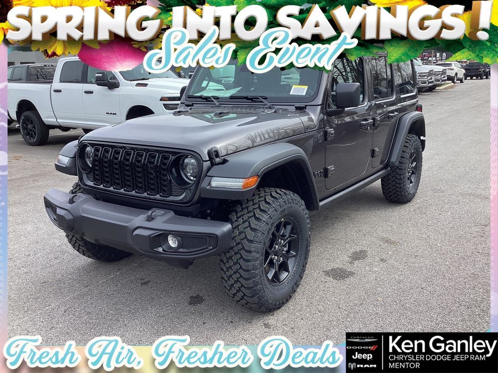 2026 Jeep Wrangler WRANGLER 4-DOOR WILLYS