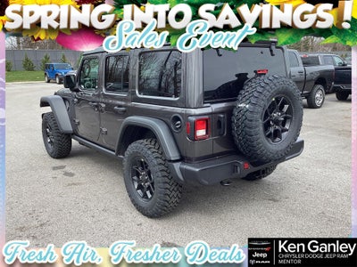 2026 Jeep Wrangler WRANGLER 4-DOOR WILLYS