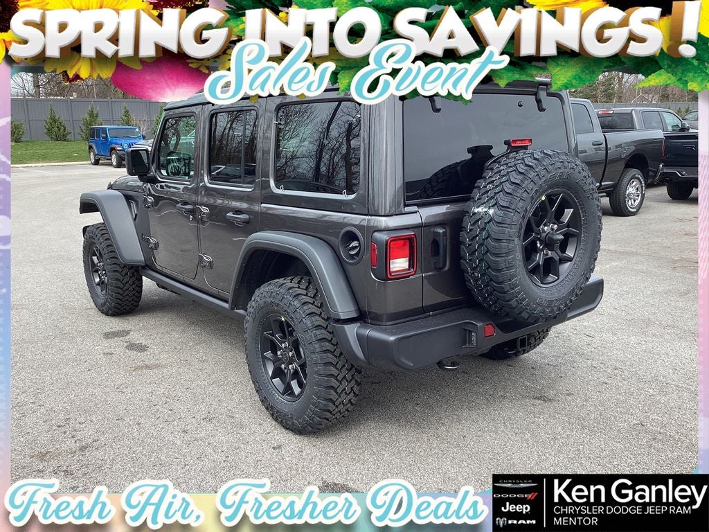 2026 Jeep Wrangler WRANGLER 4-DOOR WILLYS