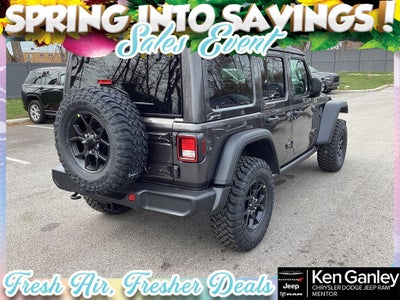 2026 Jeep Wrangler WRANGLER 4-DOOR WILLYS