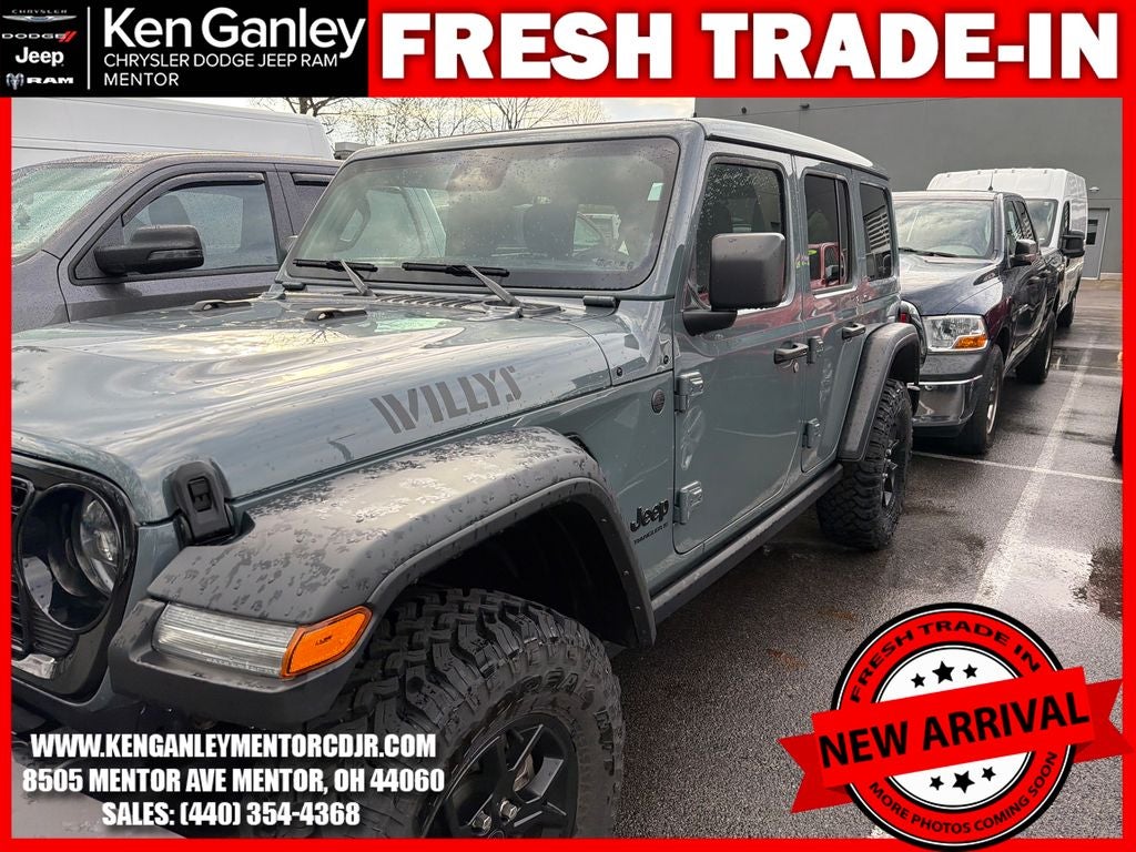 2024 Jeep Wrangler 4-Door Willys 4x4