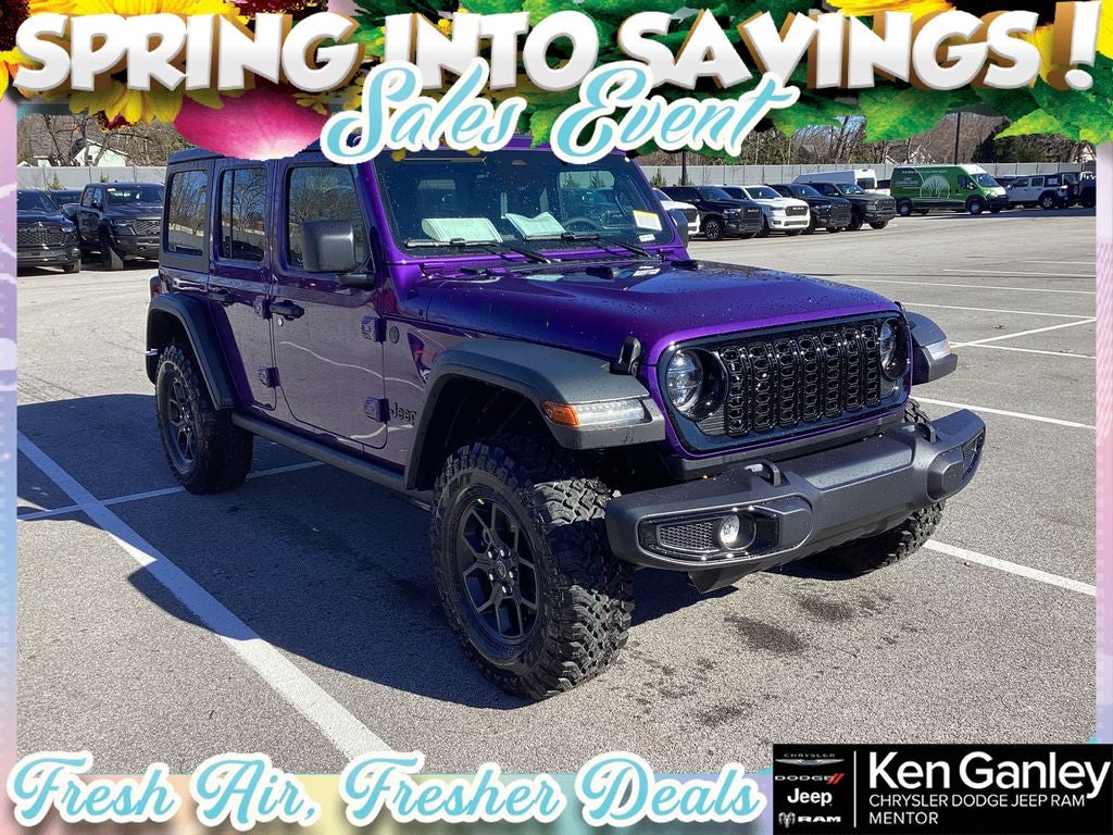 2026 Jeep Wrangler WRANGLER 4-DOOR WILLYS