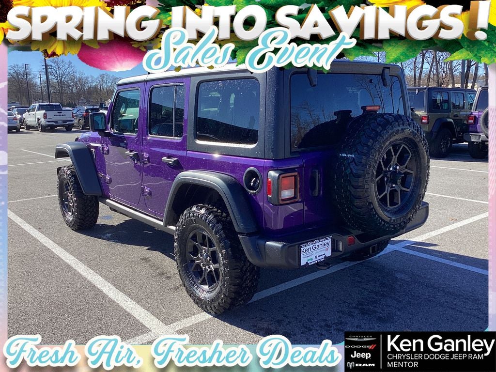 2026 Jeep Wrangler WRANGLER 4-DOOR WILLYS