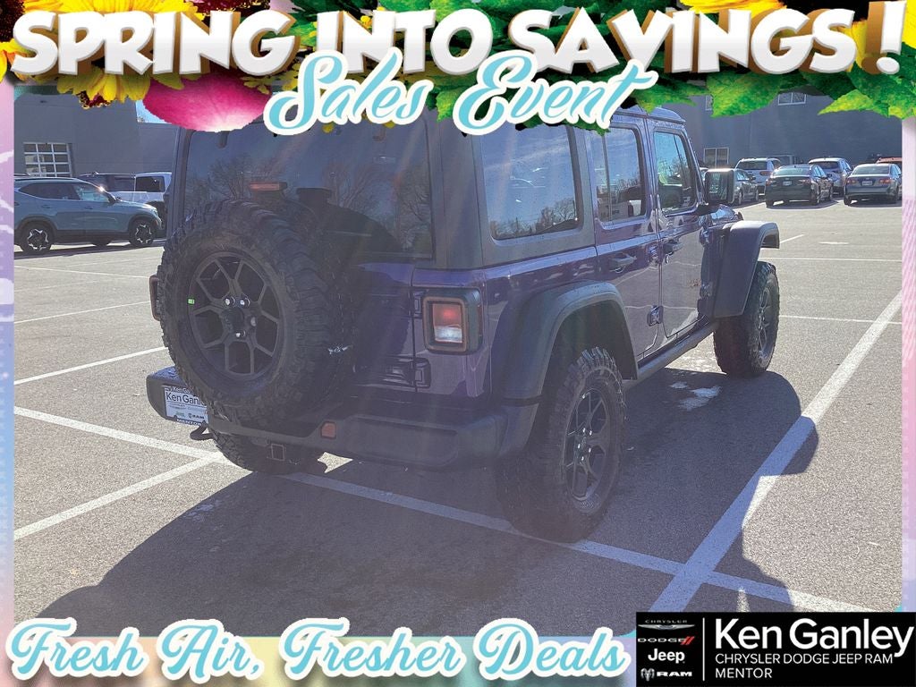 2026 Jeep Wrangler WRANGLER 4-DOOR WILLYS