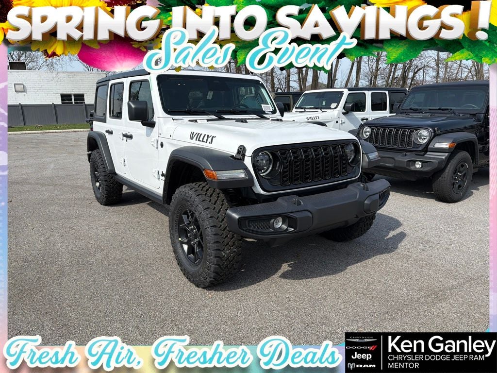 2026 Jeep Wrangler WRANGLER 4-DOOR WILLYS