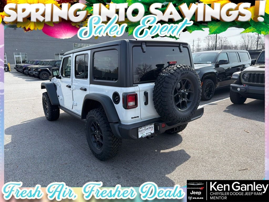 2026 Jeep Wrangler WRANGLER 4-DOOR WILLYS