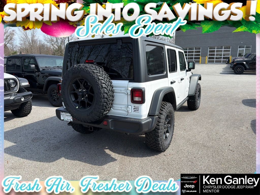 2026 Jeep Wrangler WRANGLER 4-DOOR WILLYS