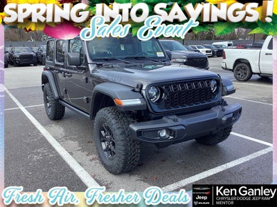 2026 Jeep Wrangler WRANGLER 4-DOOR WILLYS