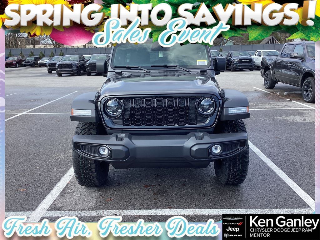2026 Jeep Wrangler WRANGLER 4-DOOR WILLYS