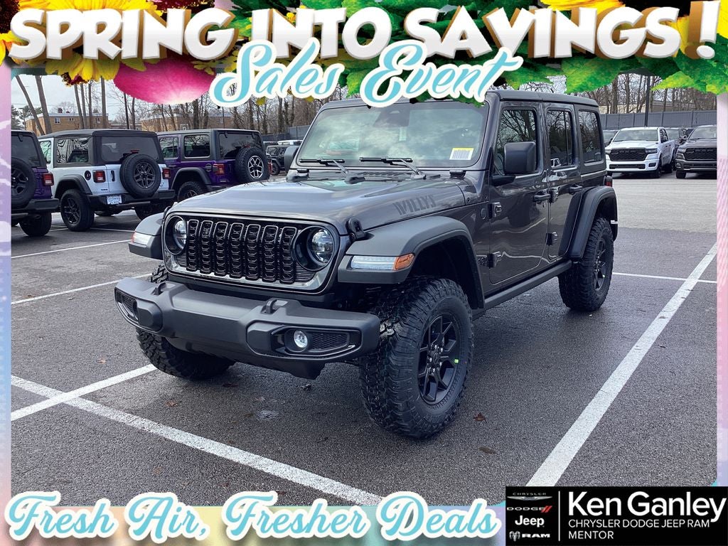 2026 Jeep Wrangler WRANGLER 4-DOOR WILLYS