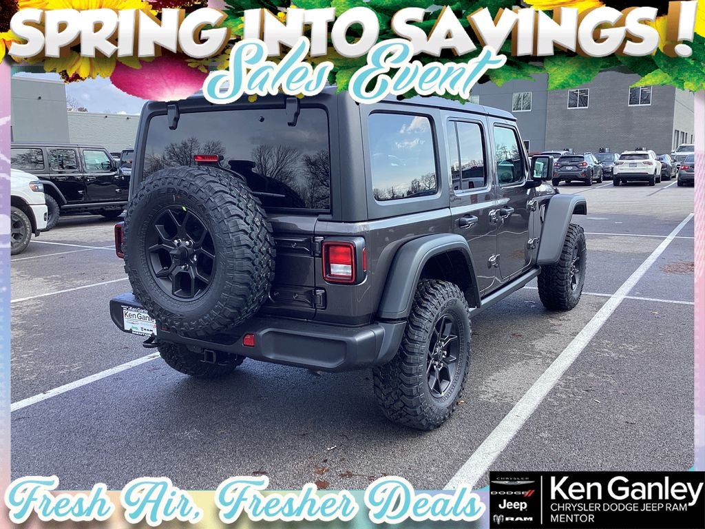 2026 Jeep Wrangler WRANGLER 4-DOOR WILLYS
