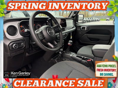 2026 Jeep Wrangler WRANGLER 4-DOOR SPORT