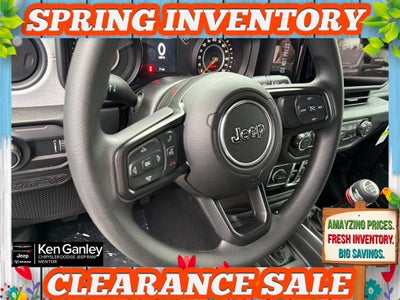 2026 Jeep Wrangler WRANGLER 4-DOOR SPORT