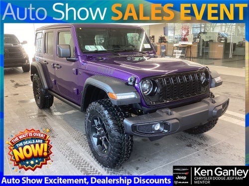 2026 Jeep Wrangler WRANGLER 4-DOOR WILLYS