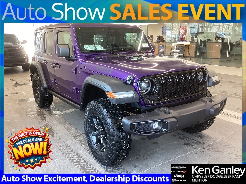 2026 Jeep Wrangler WRANGLER 4-DOOR WILLYS