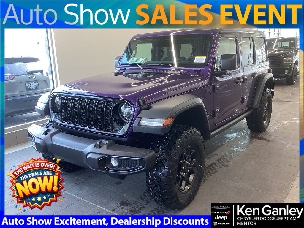 2026 Jeep Wrangler WRANGLER 4-DOOR WILLYS