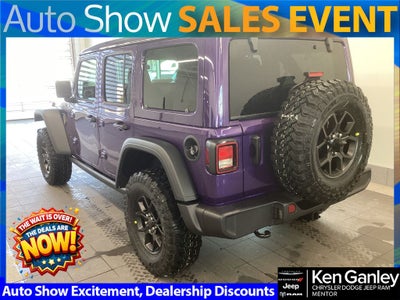 2026 Jeep Wrangler WRANGLER 4-DOOR WILLYS