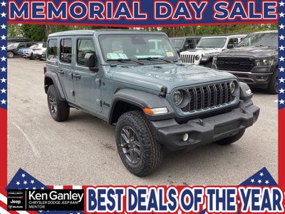 2026 Jeep Wrangler WRANGLER 4-DOOR SPORT S