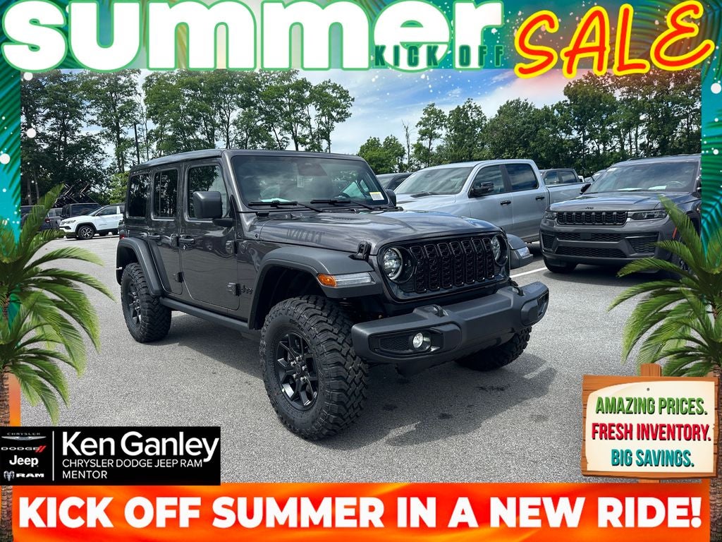 2026 Jeep Wrangler WRANGLER 4-DOOR WILLYS