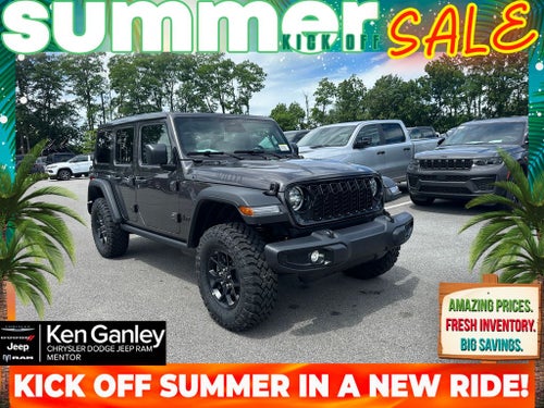 2026 Jeep Wrangler WRANGLER 4-DOOR WILLYS