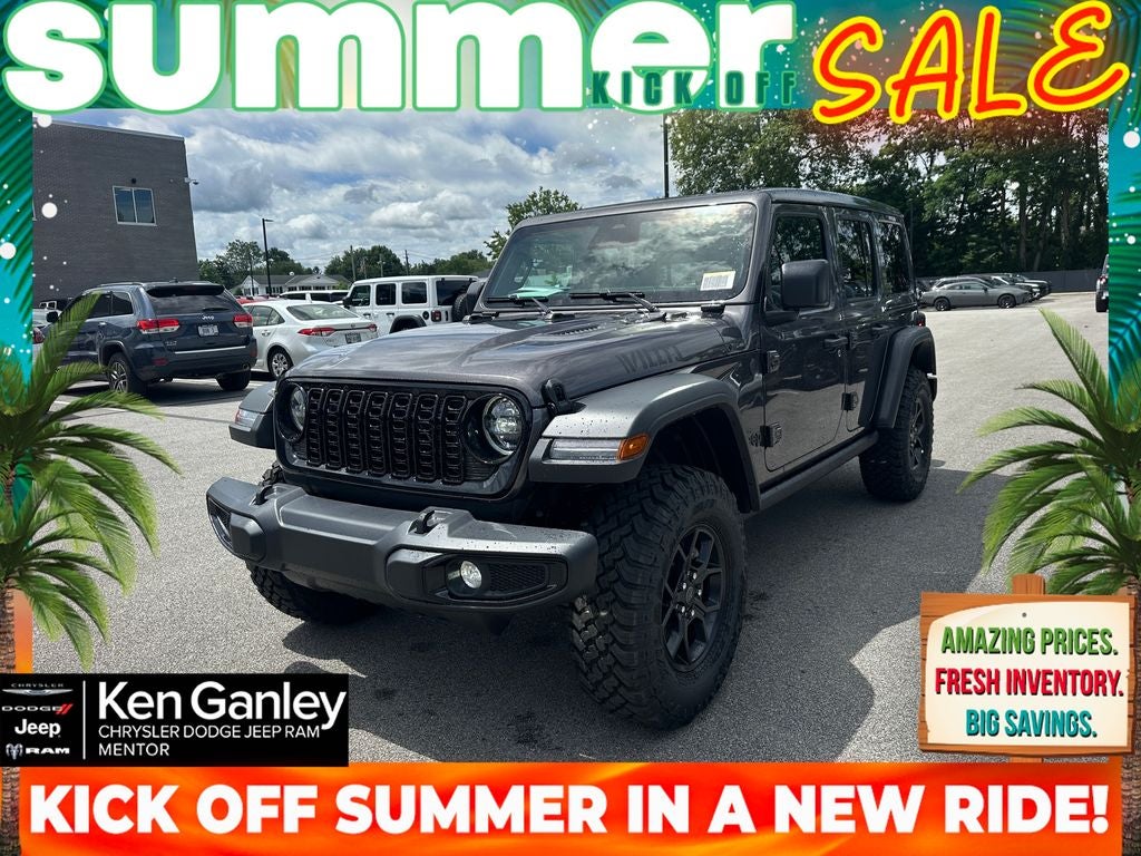2026 Jeep Wrangler WRANGLER 4-DOOR WILLYS