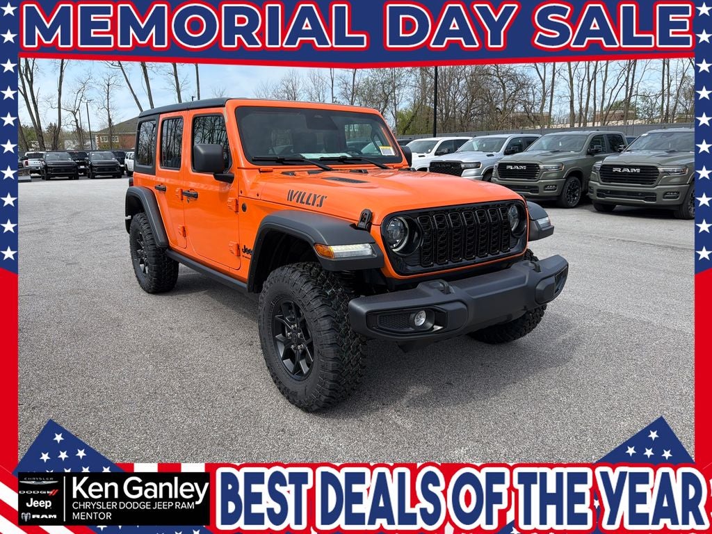 2026 Jeep Wrangler WRANGLER 4-DOOR WILLYS